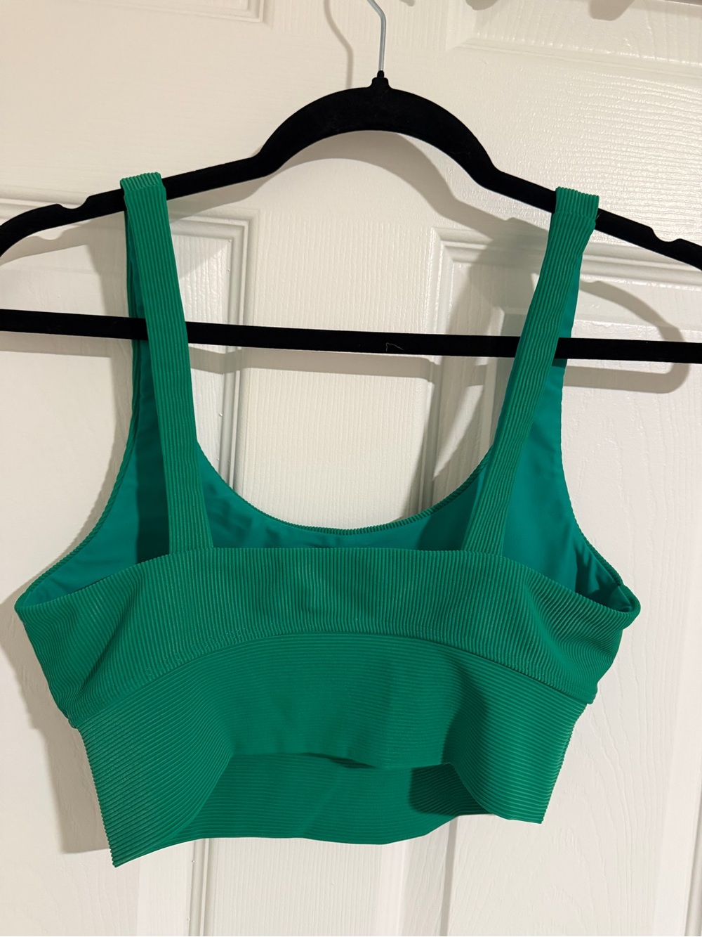Beach Riot Emerald Ribbed Scoop Bralette - Picture 2 of 2